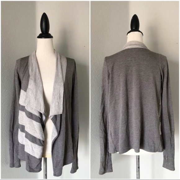 Anthropologie Dolan Striped Waterfall Cardigan - Picture 1 of 3